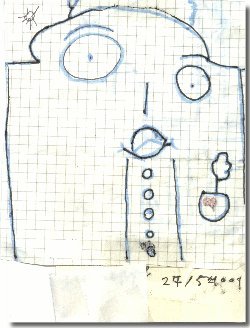 Pic: "Uomo-casa" (home-Man) - © 2001 Giuseppe Quattrocchi - Size: 24k