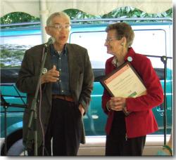 Pic: "Philip & Frances Greenspan, September 15, 2007" - Courtesy of Susan Magnano - Size: 13k